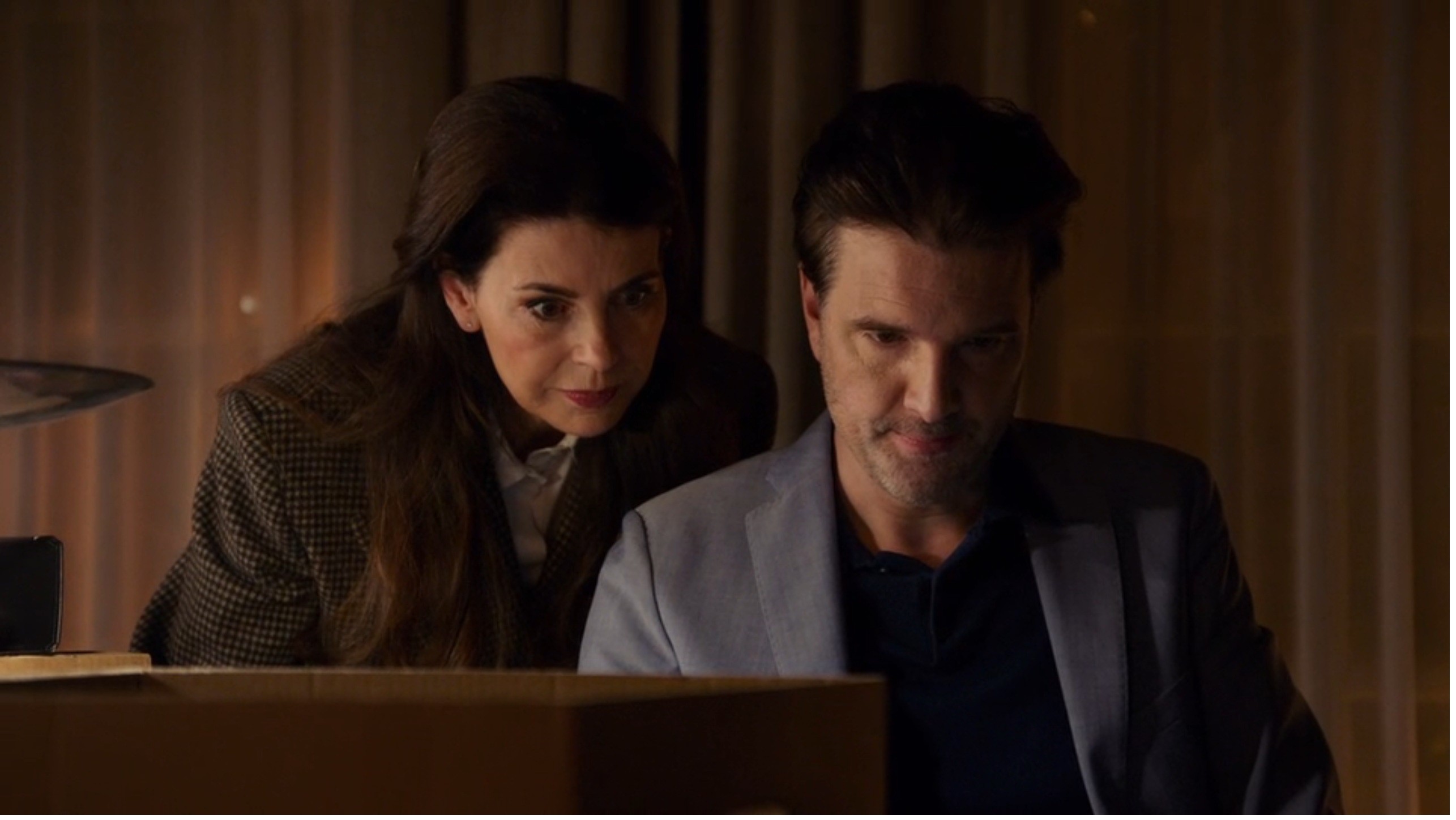 Janine en Stefano doen research